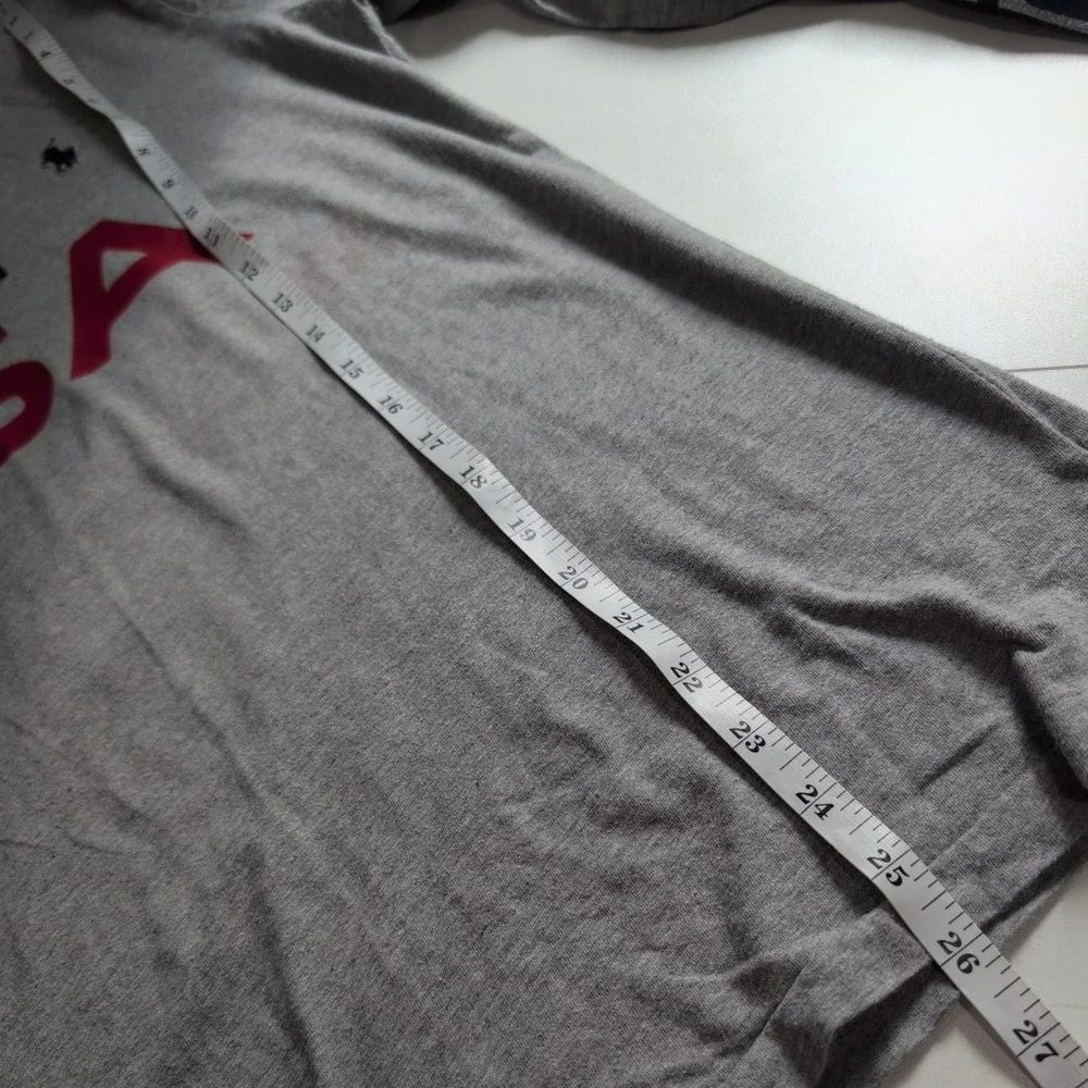 Polo Ralph Lauren Team USA 2022 Olympic Games Gray Long Sleeve T-Shirt Mens L